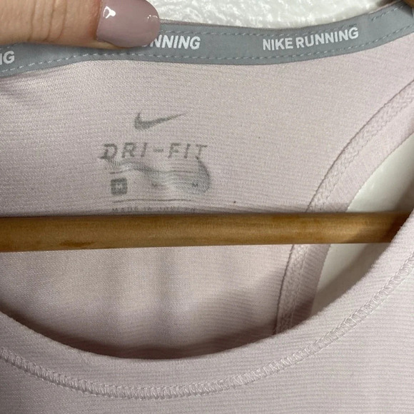 Nike Women’s Light Pink Racerback Tank Top - Picture 2 of 7